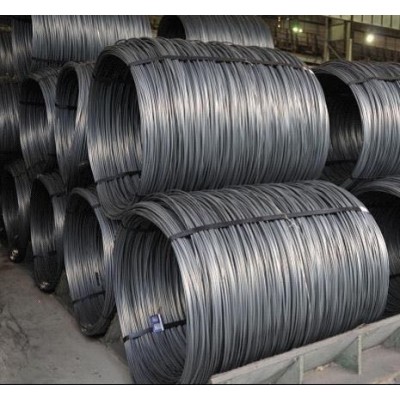 China manufacture direct sale low carbon SAE 1006/SAE1008 steel wire rod for cold drawn wire, nails wire